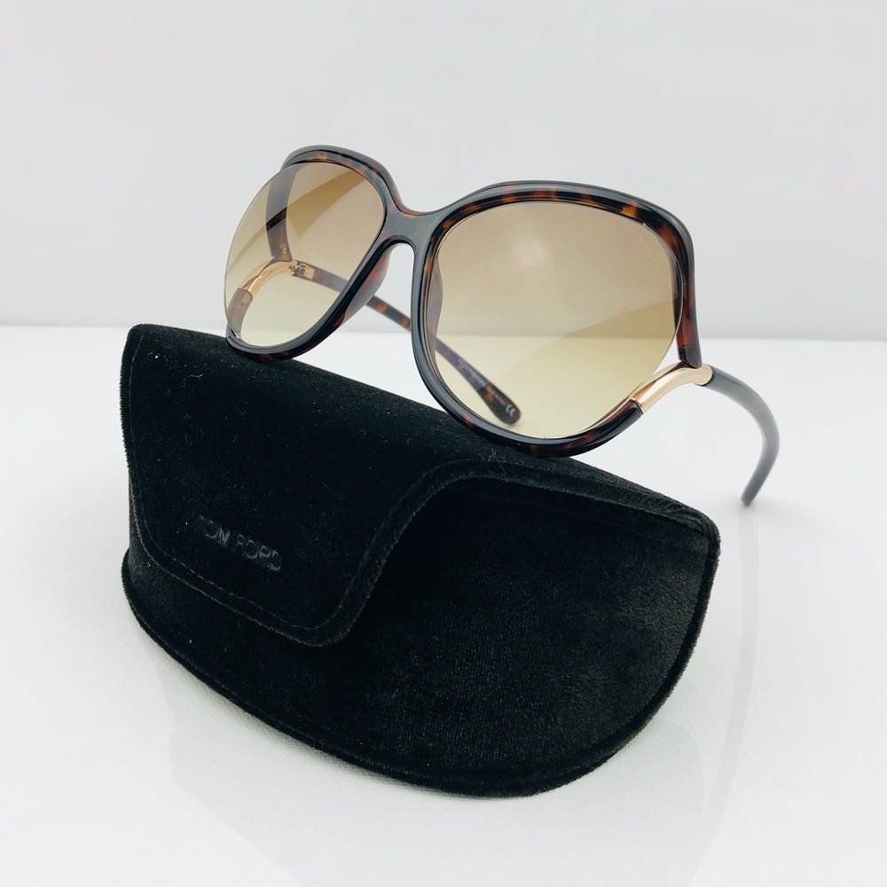 New TOM FORD Anouk Butterfly Havana Sunglasses - Picture 3 of 16